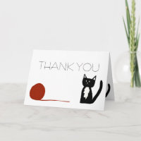 Tuxedo Black and White Cat Obrigado