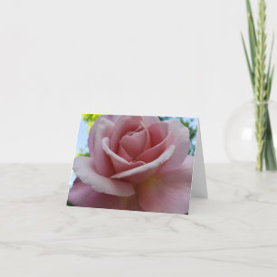 Cartão De Agradecimento Twilight rose reveals inner secrets and peace