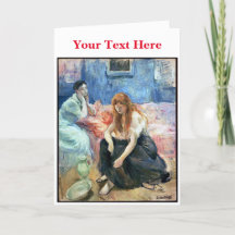 Two Girls (c.1894) por Berthe Morisot