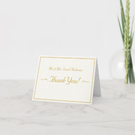 Cartão De Agradecimento Two Hearts Catholic Folded Thank You Card (Cream)