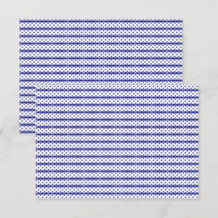 Cartão De Agradecimento Um céu azul vívido com nuvens brancas espalhadas.