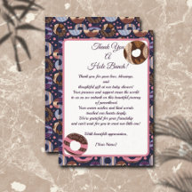 Um Chá de Rosquinha Roxo de Buraco