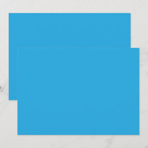Cartão De Agradecimento um fundo azul com um gato preto e branco