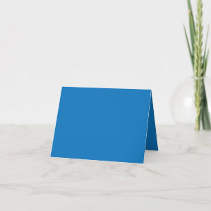 Cartão De Agradecimento um fundo azul com um relógio preto e branco