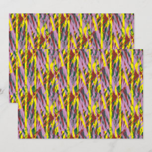 Cartão De Agradecimento Um gato cinza fofo com olhos verdes se senta na ja