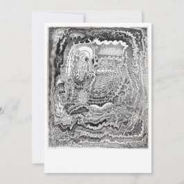 Cartão De Agradecimento Um lembrete da placa plana antiga do cérebro