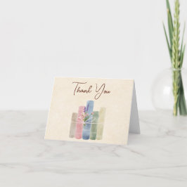 Cartão De Agradecimento Um Novo Capítulo Começa 