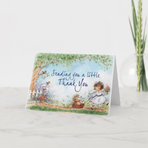 Cartão De Agradecimento Um Pouco Obrigado