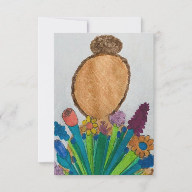 Cartão De Agradecimento Uma dica da placa "Inspiração do Lynn" Z (Frente)