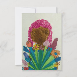 Cartão De Agradecimento Uma dica da placa Z "Advocating Amandla"