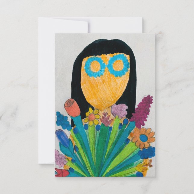 Cartão De Agradecimento Uma dica da placa Z "Querida Emery" (Frente)