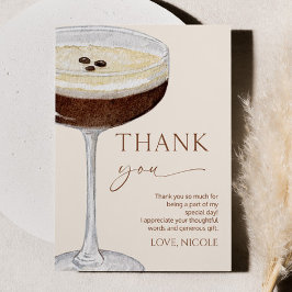 Cartão De Agradecimento Uma Festa de aniversário Tini Bit Antigo Expresso 