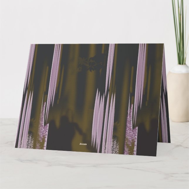 Cartão De Agradecimento uma foto em preto e branco de um prédio (Verso)