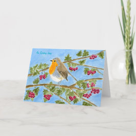 Cartão De Agradecimento Uma placa de saudação de Spideog Beag