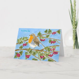 Cartão De Agradecimento Uma placa de saudação de Spideog Beag