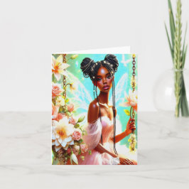 Cartão De Agradecimento Un brin de poésie, carte pour tous