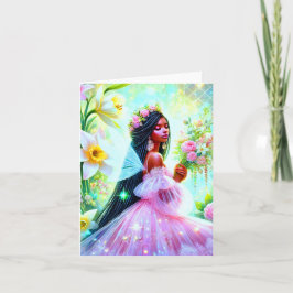 Cartão De Agradecimento Un Soupçon de Poésie, carte pour tous