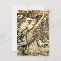 “Undine nas Ondas” por Arthur Rackham
