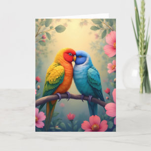 Cartão De Agradecimento unidos apaixonados por um casamento alegre do lgbt