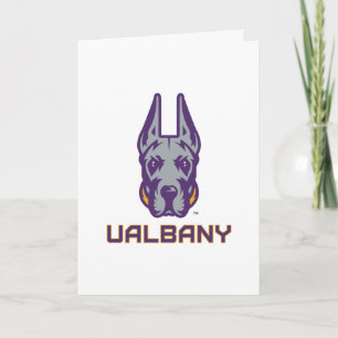 Cartão De Agradecimento Universidade de Albany Great Danes