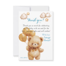 Urso de pelúcia Balão Bege 