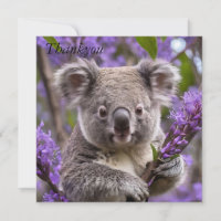 Urso Purple Jacaranda Koala