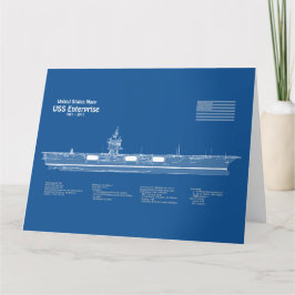 Cartão De Agradecimento USS - ABD de Planos de Esquema de Entrega