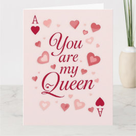 Cartão De Agradecimento Valentine Love Card | Romantic for Him & Her
