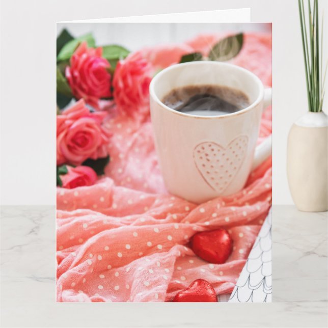 Cartão De Agradecimento Valentine's Day  (Frente)