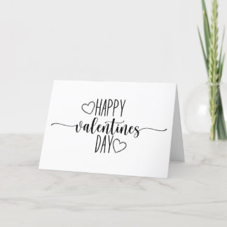 Cartão De Agradecimento  valentine's day card