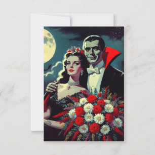 Cartão De Agradecimento Vampiro Matrimony