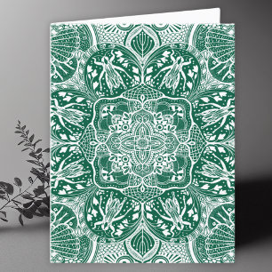 Cartão De Agradecimento Vazio de Arte Mandala