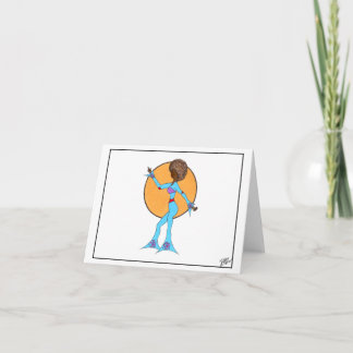 Cartão De Agradecimento Vazio DE DANÇA FELIZ