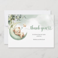 Verde aquarela e ouro sobre o urso luar