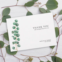 Verde Minimalista A Aquarela Deixa Casamento