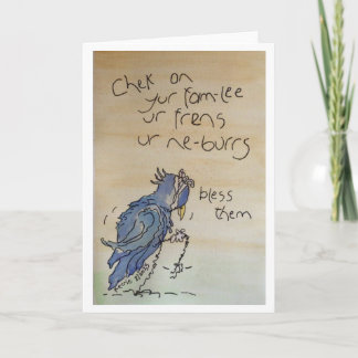 Cartão De Agradecimento Verifique o seu...