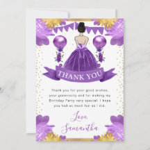 Vestido Roxo Princesa de Cabelo Castanho Aniversár