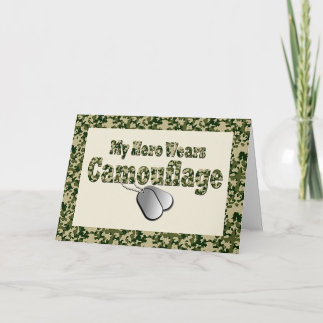 Cartão De Agradecimento Vestígios Dia de um herói especial (Frente)