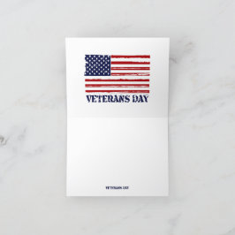 Cartão De Agradecimento Veteranos Dia e Código Morse