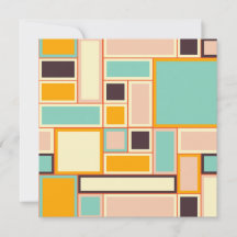 Vibrant abstract pattern with rectangles