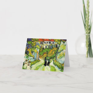 Cartão De Agradecimento Village Street and Steps