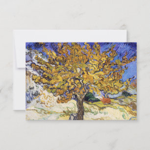 Cartão De Agradecimento Vincent van Gogh - A Amoreira