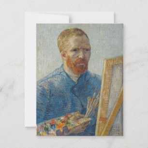 Cartão De Agradecimento Vincent Van Gogh - Autorretrato como pintor