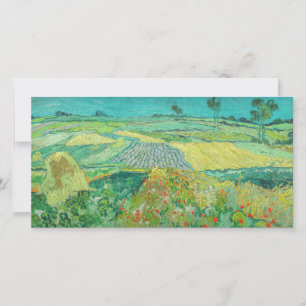 Cartão De Agradecimento Vincent van Gogh - Campos de Trigo perto de Auvers