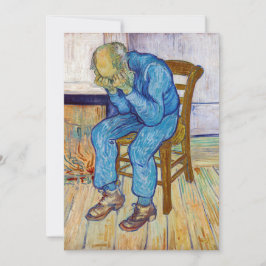 Cartão De Agradecimento Vincent van Gogh - Na Porta da Eternidade