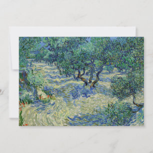 Cartão De Agradecimento Vincent van Gogh - Olival: Céu Azul Brilhante