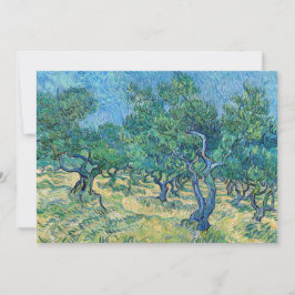 Cartão De Agradecimento Vincent van Gogh - Olive Grove