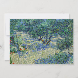 Cartão De Agradecimento Vincent van Gogh - Olive Orchard