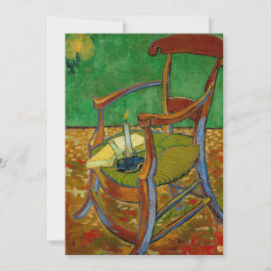 Cartão De Agradecimento Vincent van Gogh - Poltrona de Paul Gauguin