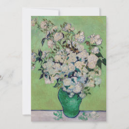 Cartão De Agradecimento Vincent van Gogh - Rosas